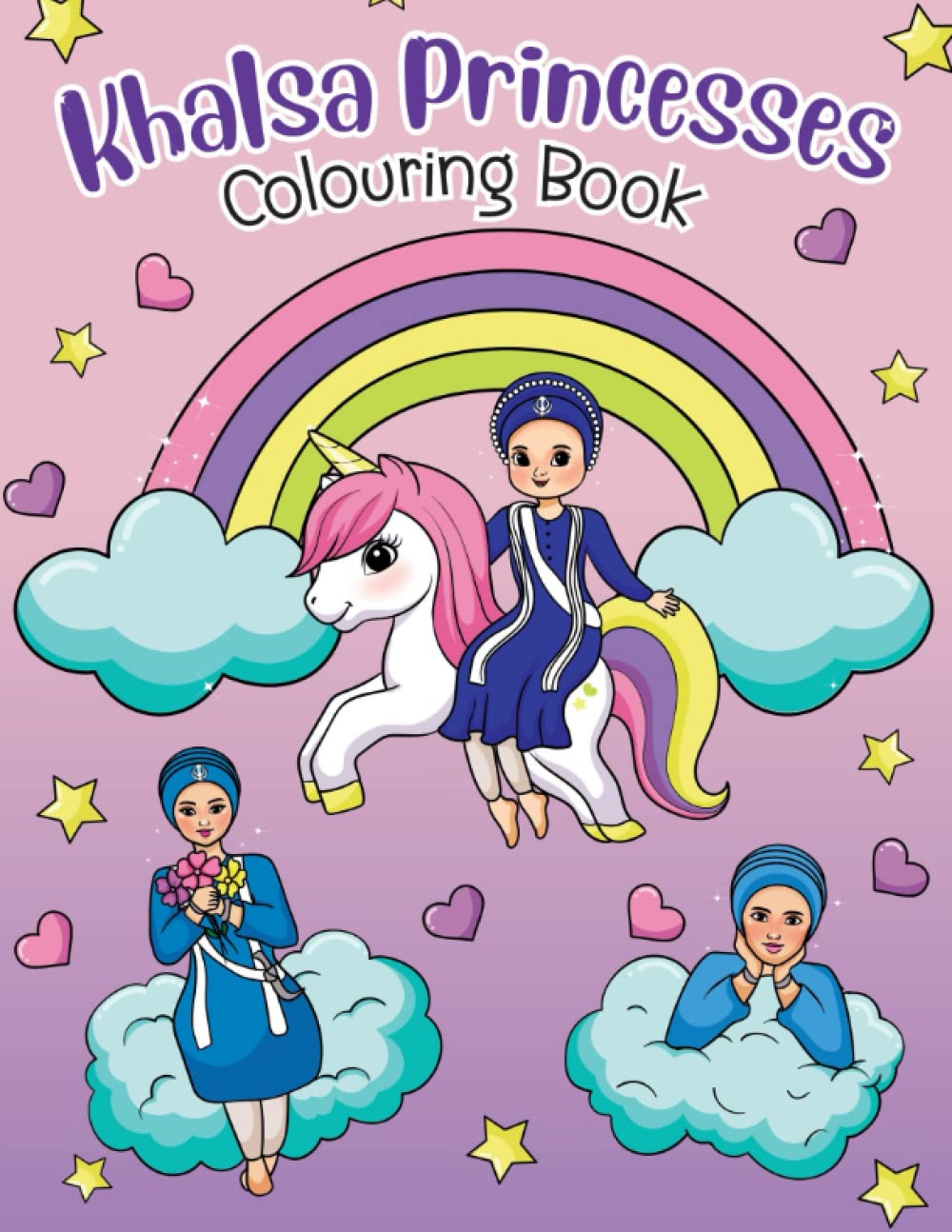 Khalsa Princesses Colouring Book
